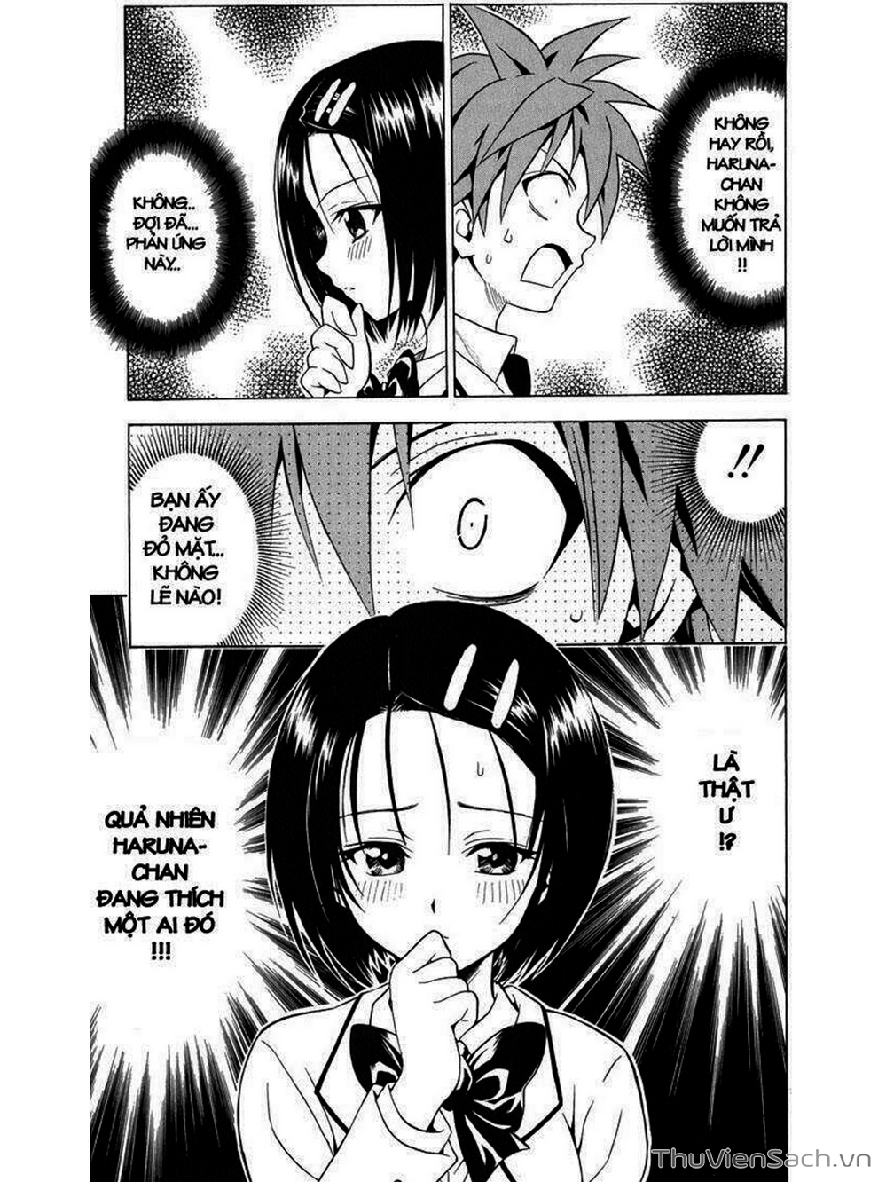 Truyện Tranh Bóng Tối Hoàng Kim - To Love Ru Darkness trang 8