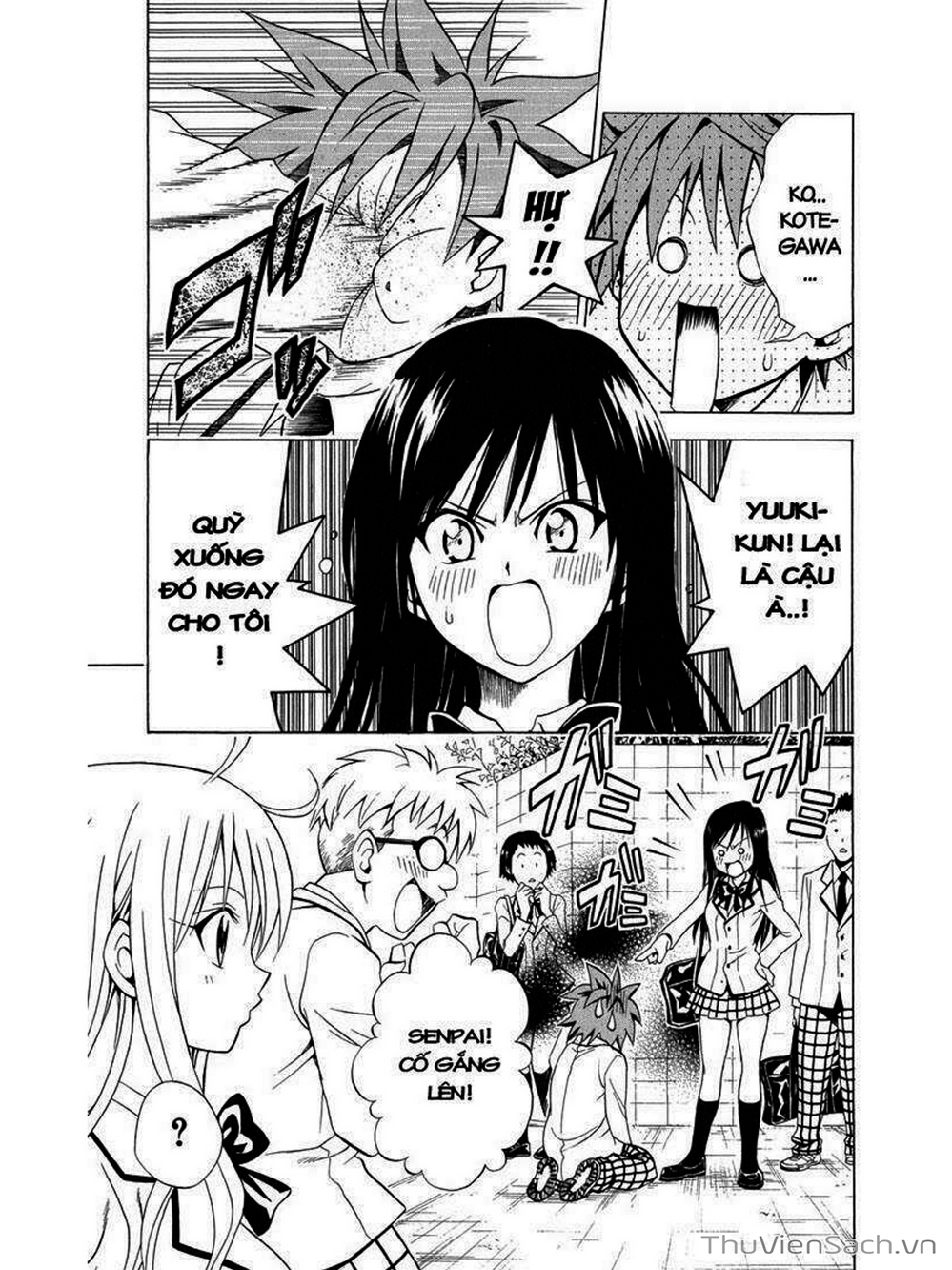 Truyện Tranh Bóng Tối Hoàng Kim - To Love Ru Darkness trang 8