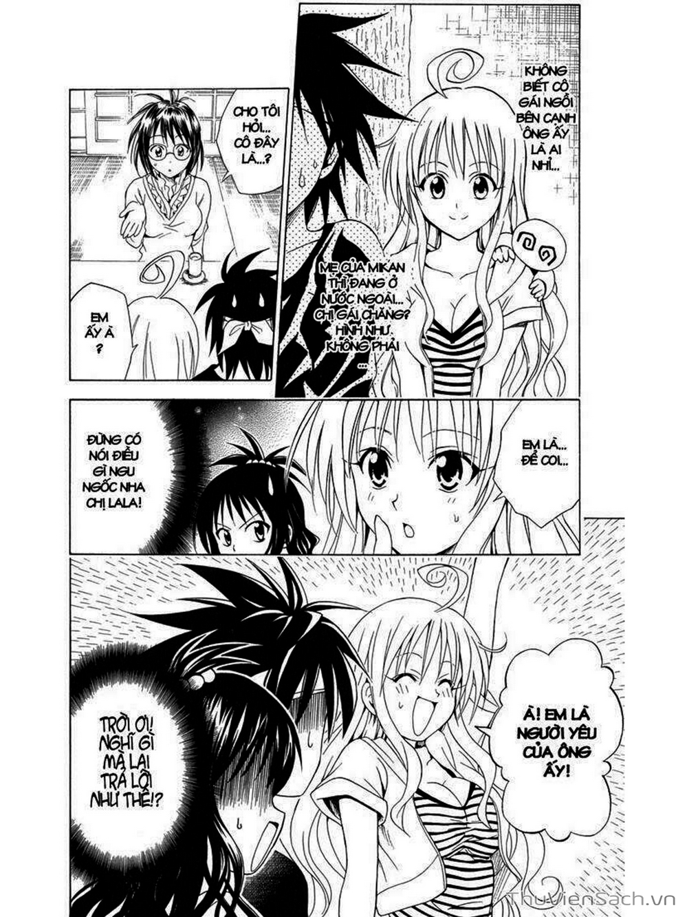 Truyện Tranh Bóng Tối Hoàng Kim - To Love Ru Darkness trang 8