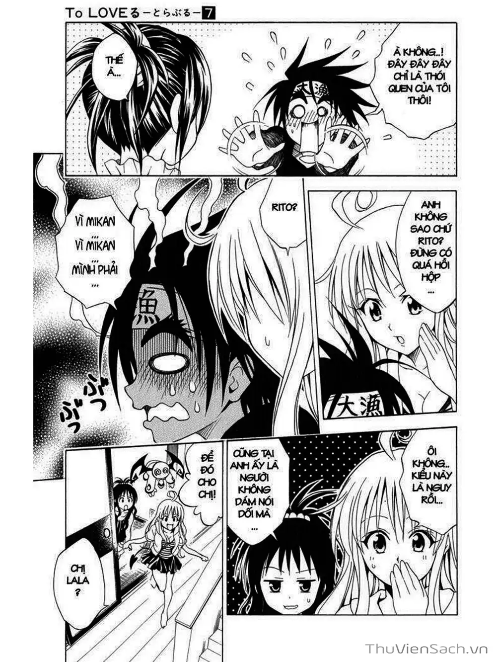 Truyện Tranh Bóng Tối Hoàng Kim - To Love Ru Darkness trang 8