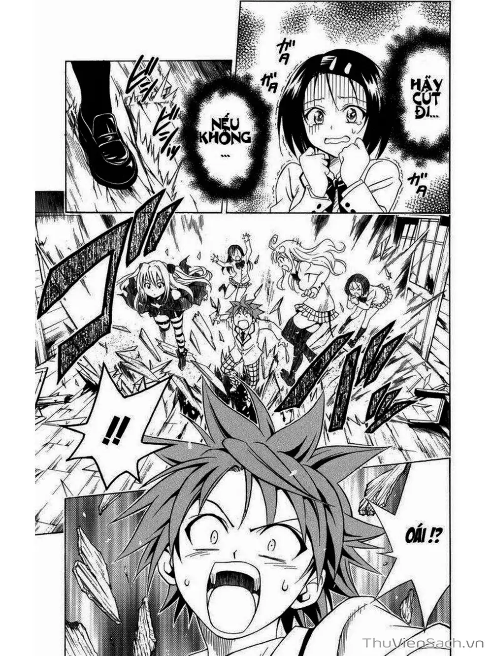 Truyện Tranh Bóng Tối Hoàng Kim - To Love Ru Darkness trang 8