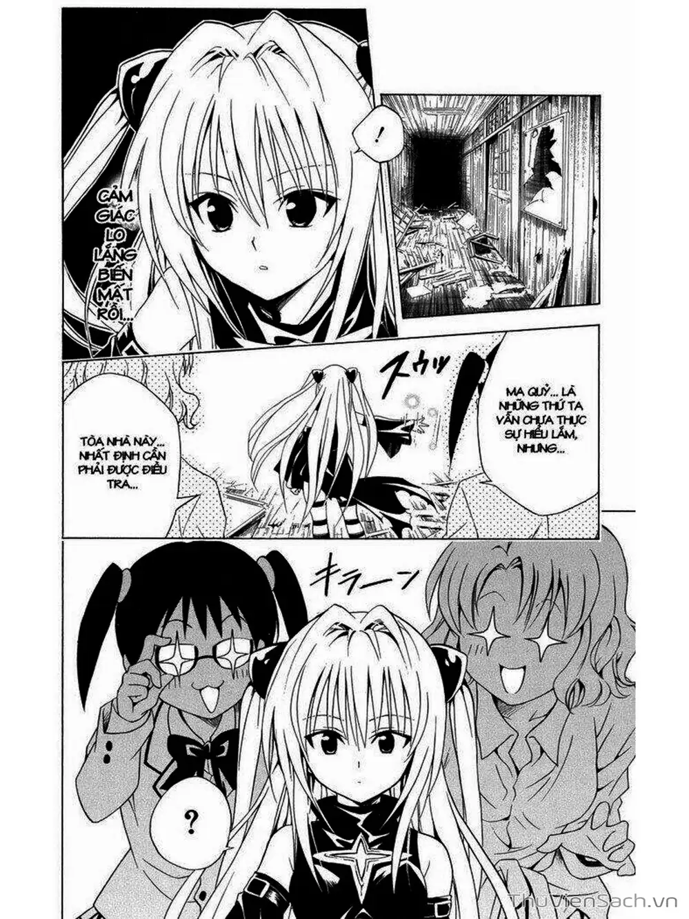 Truyện Tranh Bóng Tối Hoàng Kim - To Love Ru Darkness trang 8