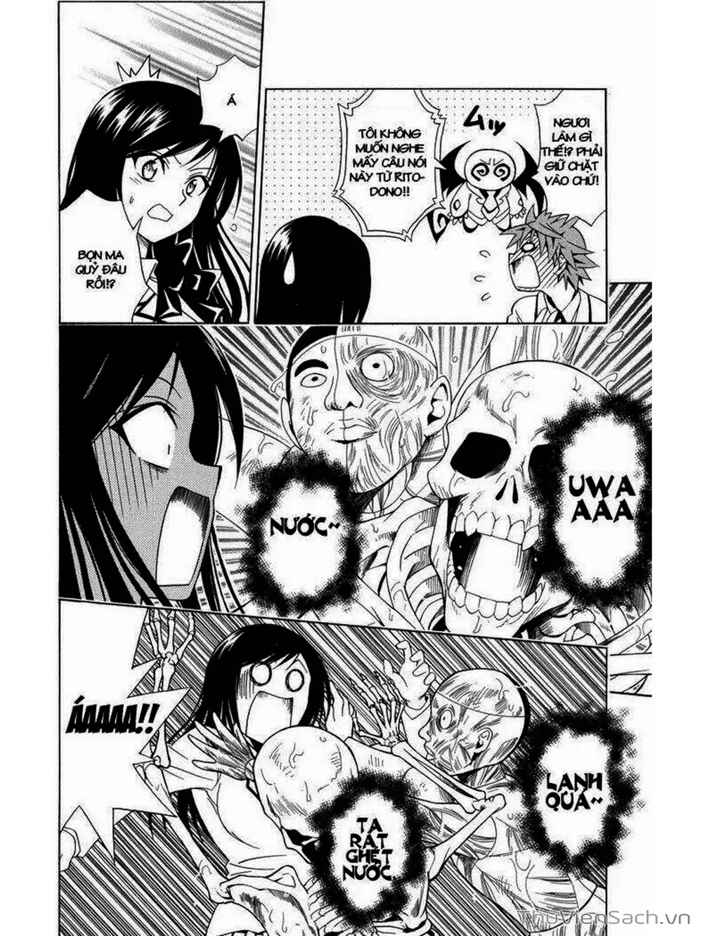 Truyện Tranh Bóng Tối Hoàng Kim - To Love Ru Darkness trang 8