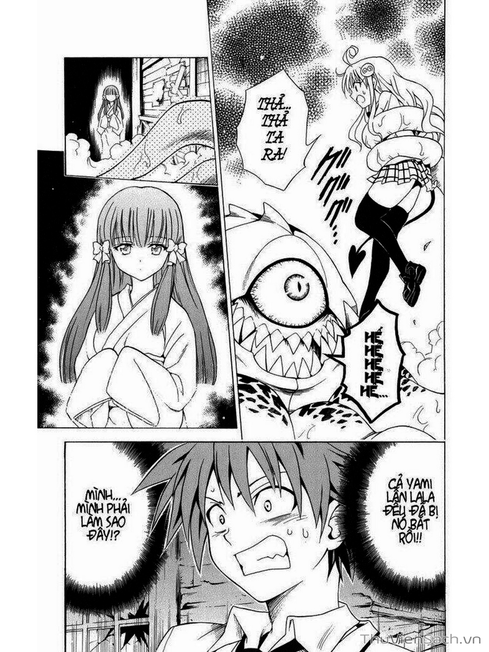 Truyện Tranh Bóng Tối Hoàng Kim - To Love Ru Darkness trang 8