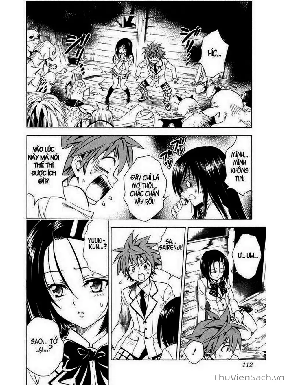 Truyện Tranh Bóng Tối Hoàng Kim - To Love Ru Darkness trang 8