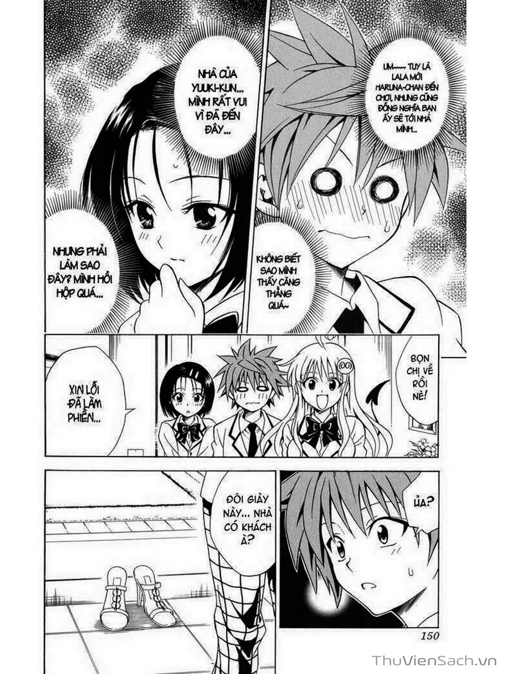 Truyện Tranh Bóng Tối Hoàng Kim - To Love Ru Darkness trang 8