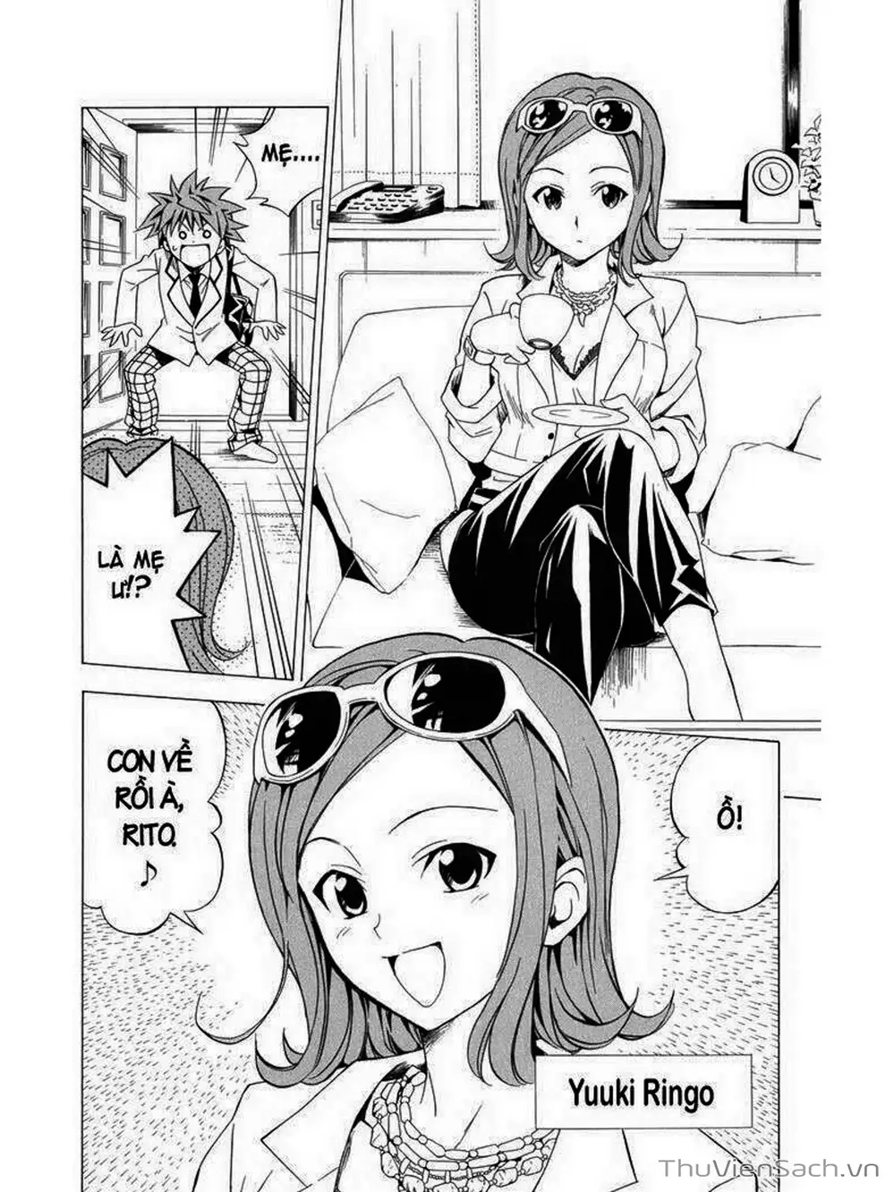 Truyện Tranh Bóng Tối Hoàng Kim - To Love Ru Darkness trang 8