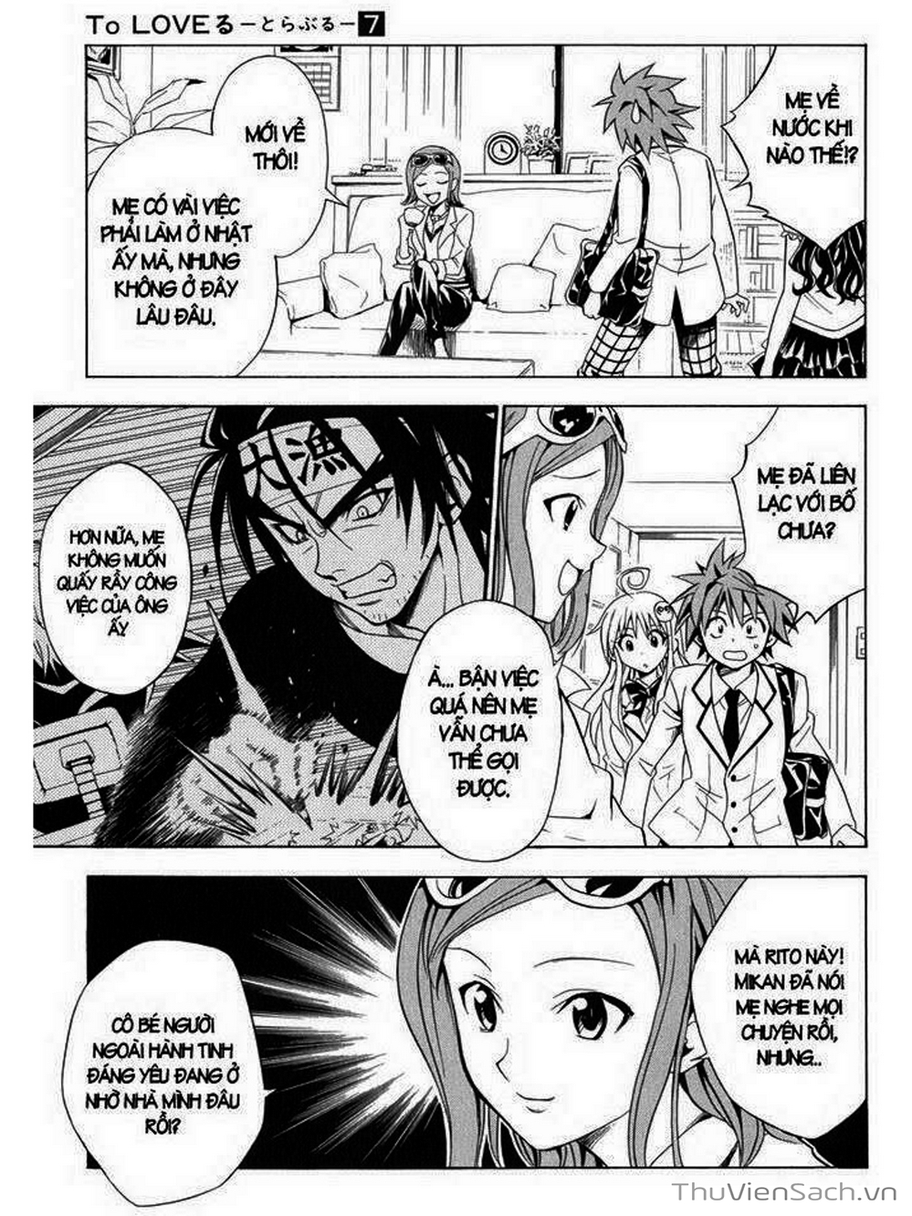 Truyện Tranh Bóng Tối Hoàng Kim - To Love Ru Darkness trang 8