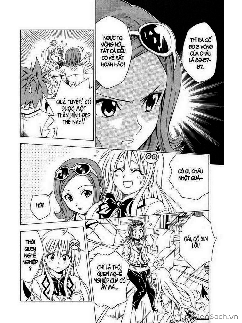 Truyện Tranh Bóng Tối Hoàng Kim - To Love Ru Darkness trang 8