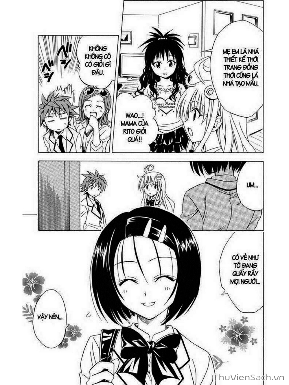 Truyện Tranh Bóng Tối Hoàng Kim - To Love Ru Darkness trang 8