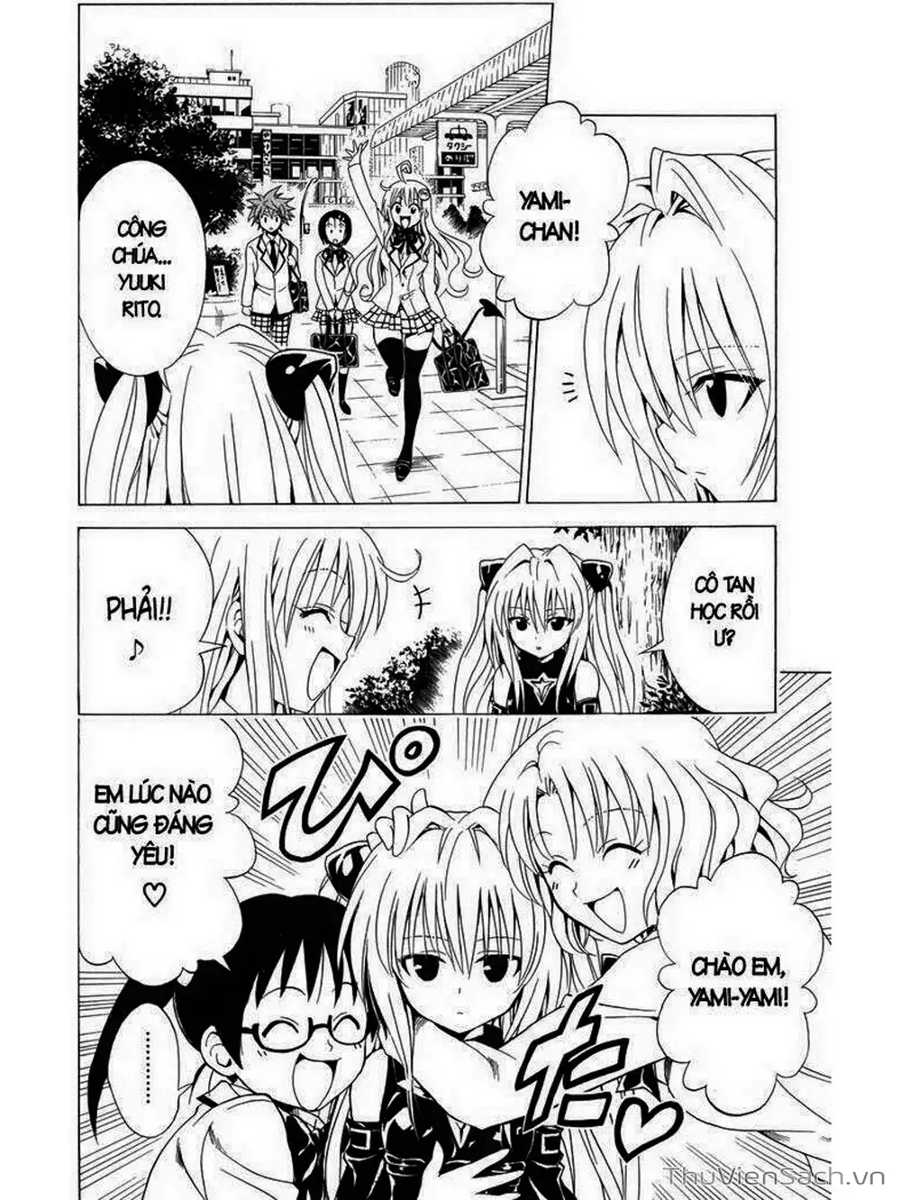 Truyện Tranh Bóng Tối Hoàng Kim - To Love Ru Darkness trang 8