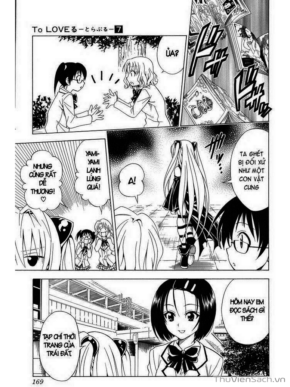 Truyện Tranh Bóng Tối Hoàng Kim - To Love Ru Darkness trang 8