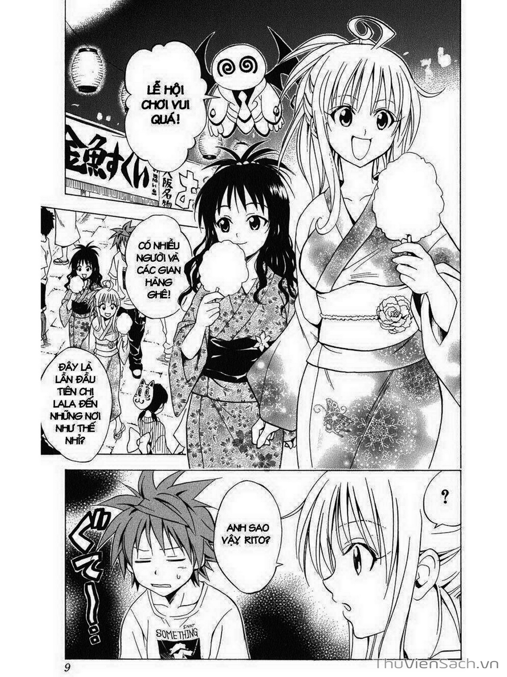 Truyện Tranh Bóng Tối Hoàng Kim - To Love Ru Darkness trang 8
