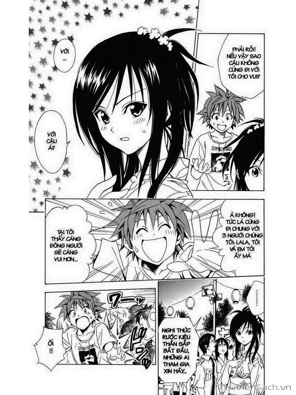 Truyện Tranh Bóng Tối Hoàng Kim - To Love Ru Darkness trang 8