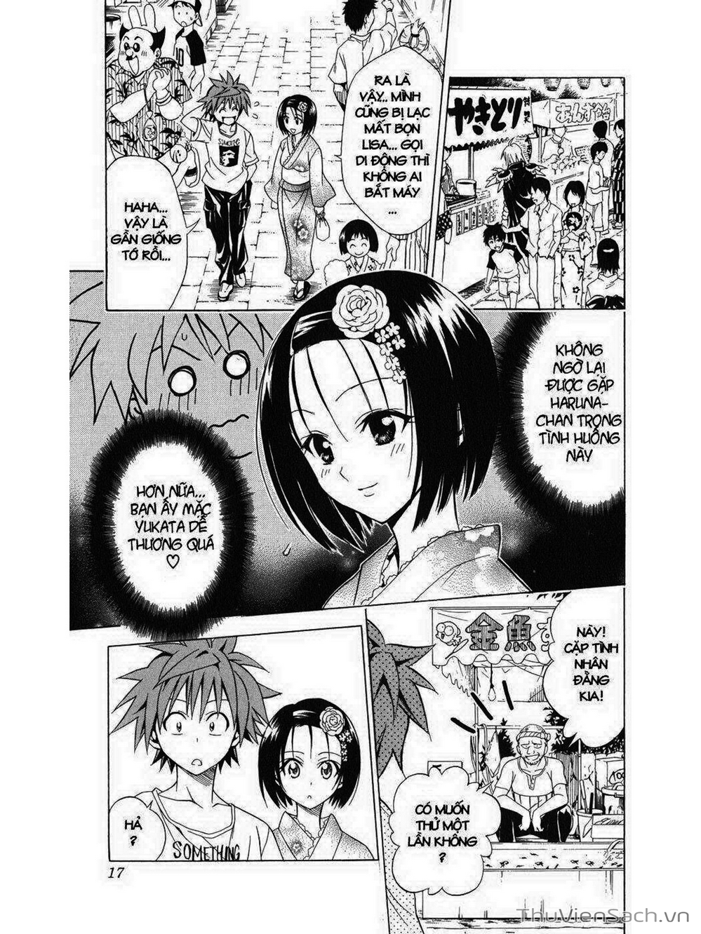 Truyện Tranh Bóng Tối Hoàng Kim - To Love Ru Darkness trang 8