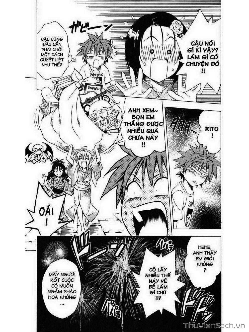 Truyện Tranh Bóng Tối Hoàng Kim - To Love Ru Darkness trang 8