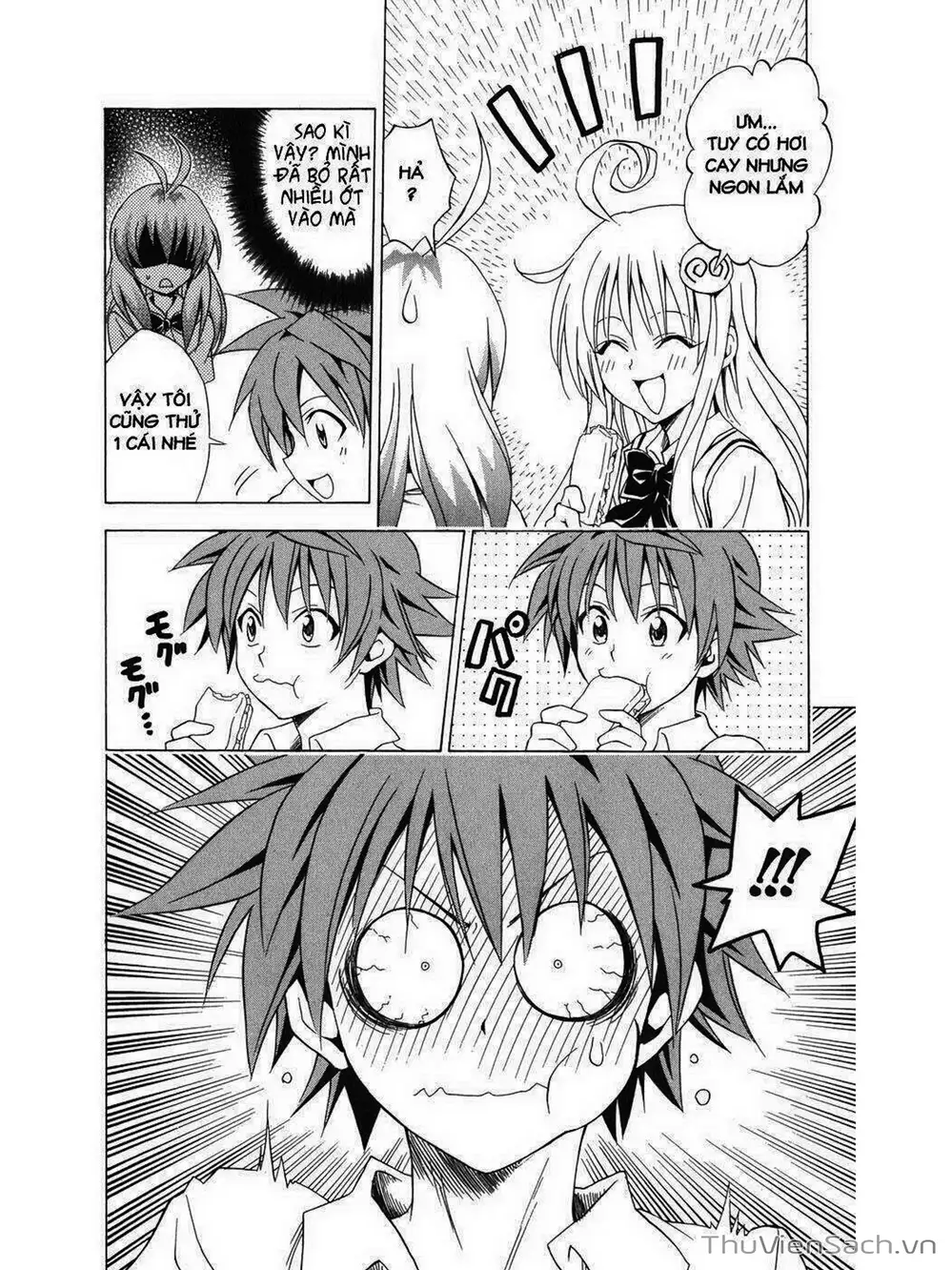 Truyện Tranh Bóng Tối Hoàng Kim - To Love Ru Darkness trang 8