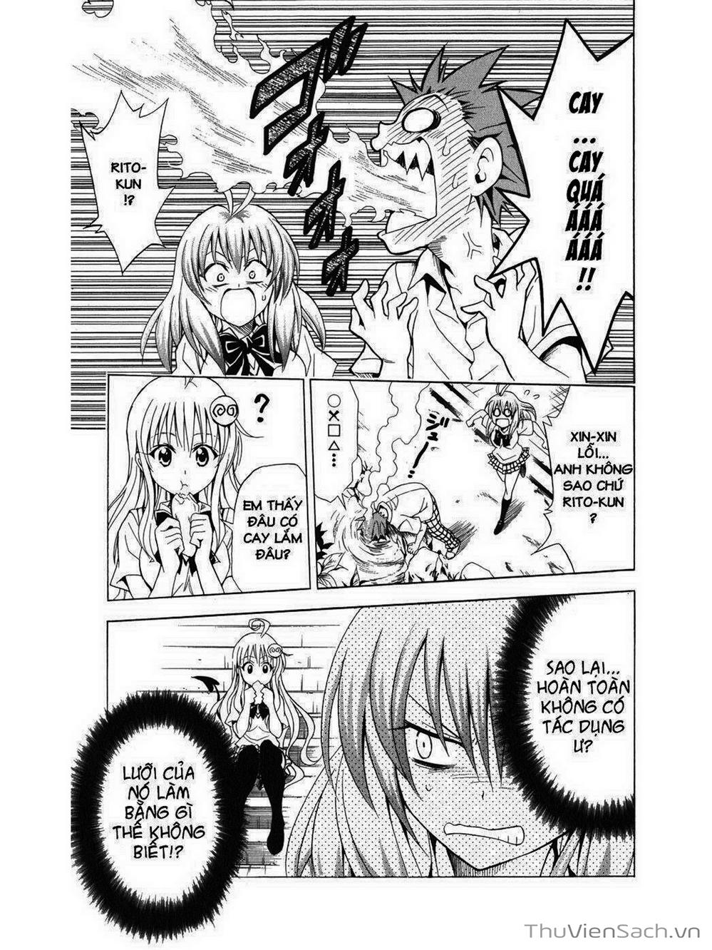 Truyện Tranh Bóng Tối Hoàng Kim - To Love Ru Darkness trang 8