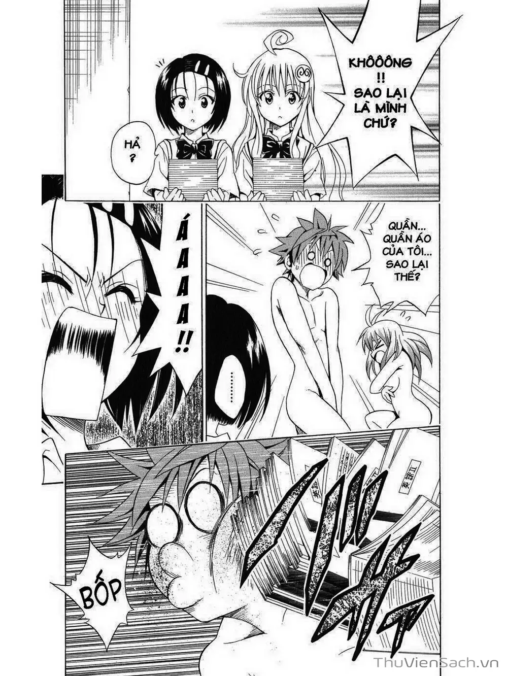 Truyện Tranh Bóng Tối Hoàng Kim - To Love Ru Darkness trang 8