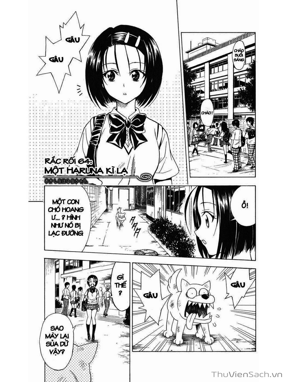 Truyện Tranh Bóng Tối Hoàng Kim - To Love Ru Darkness trang 8