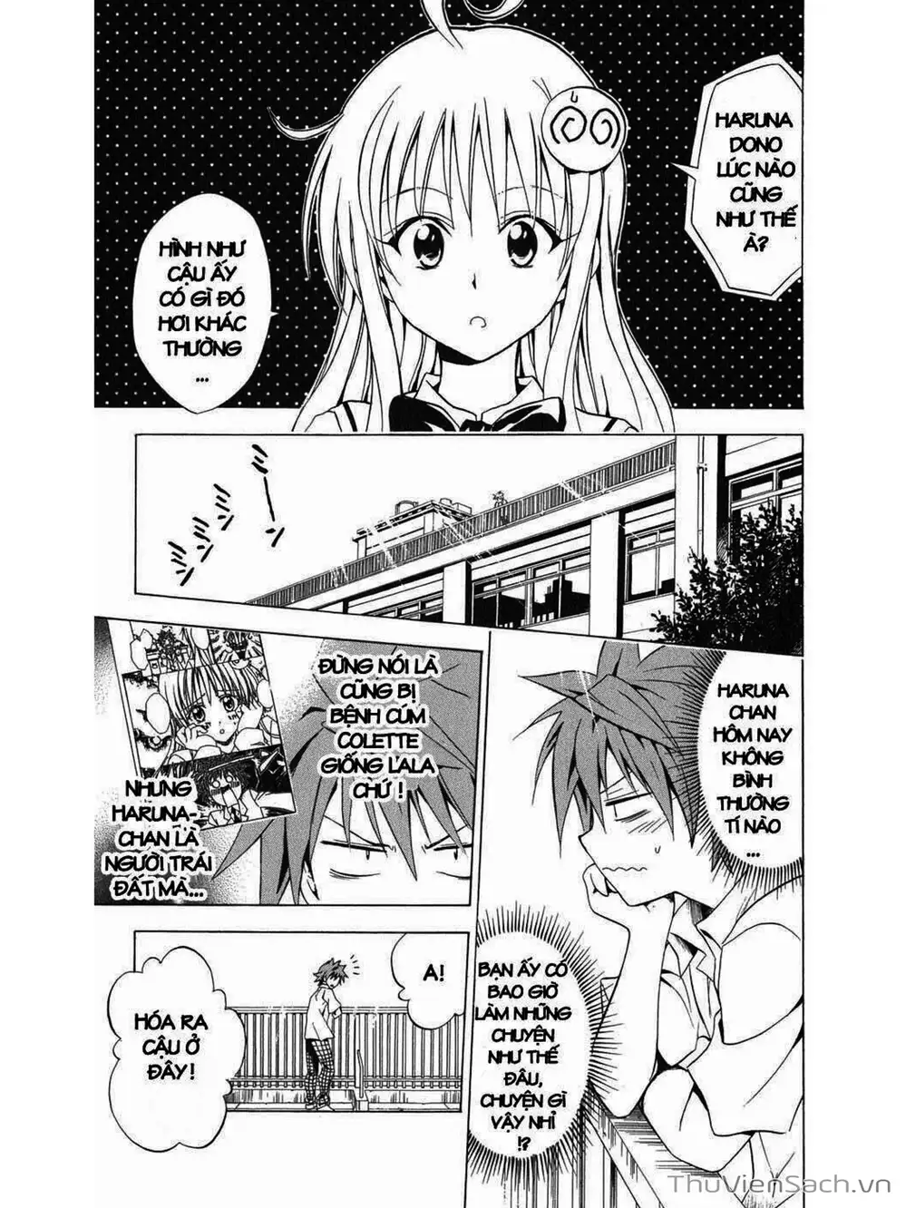 Truyện Tranh Bóng Tối Hoàng Kim - To Love Ru Darkness trang 8