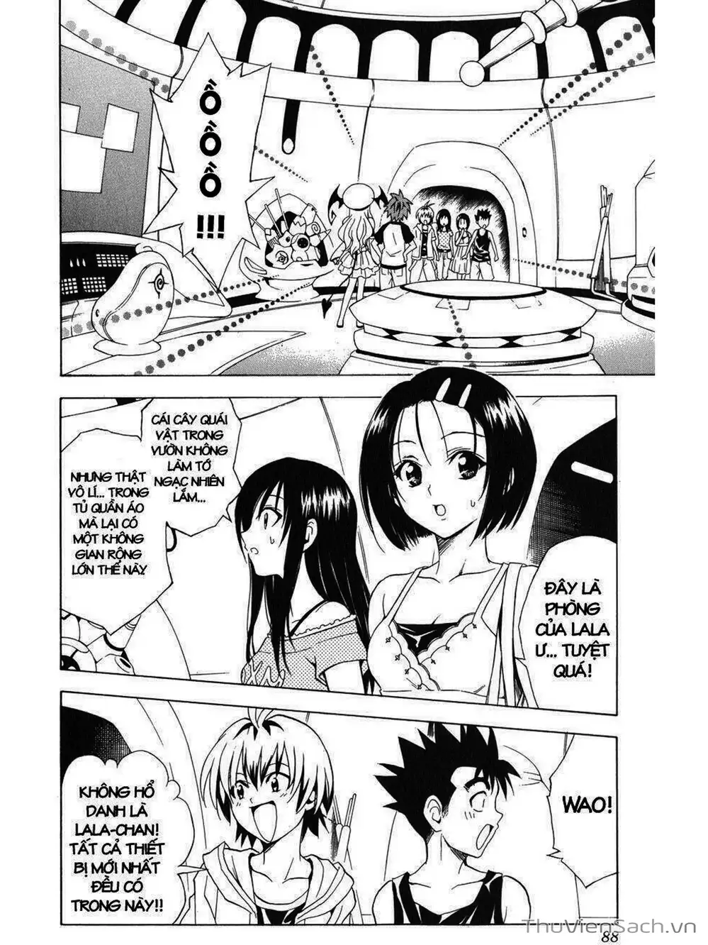 Truyện Tranh Bóng Tối Hoàng Kim - To Love Ru Darkness trang 8
