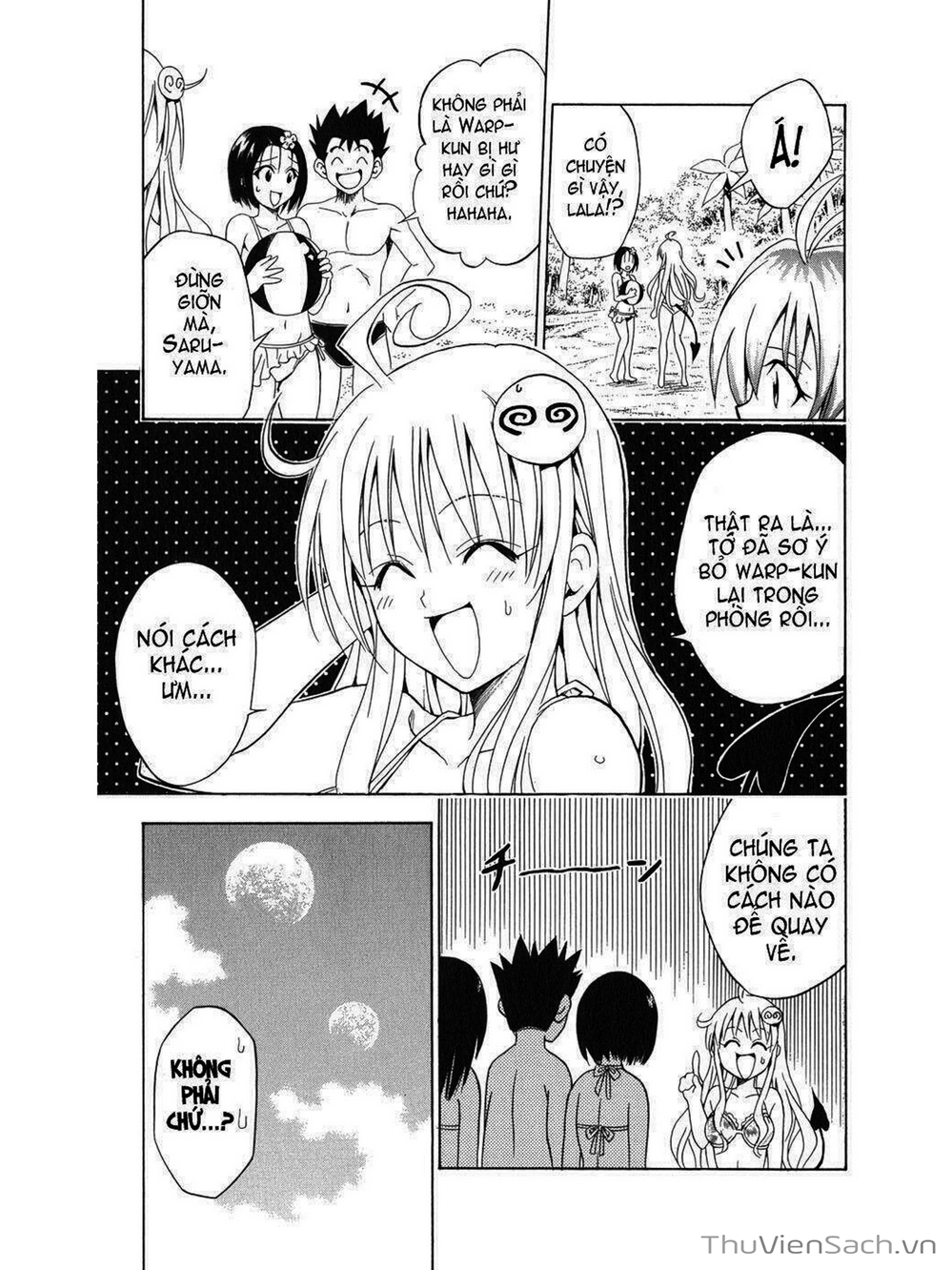 Truyện Tranh Bóng Tối Hoàng Kim - To Love Ru Darkness trang 8