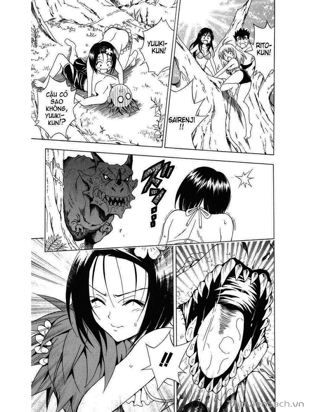 Truyện Tranh Bóng Tối Hoàng Kim - To Love Ru Darkness trang 8