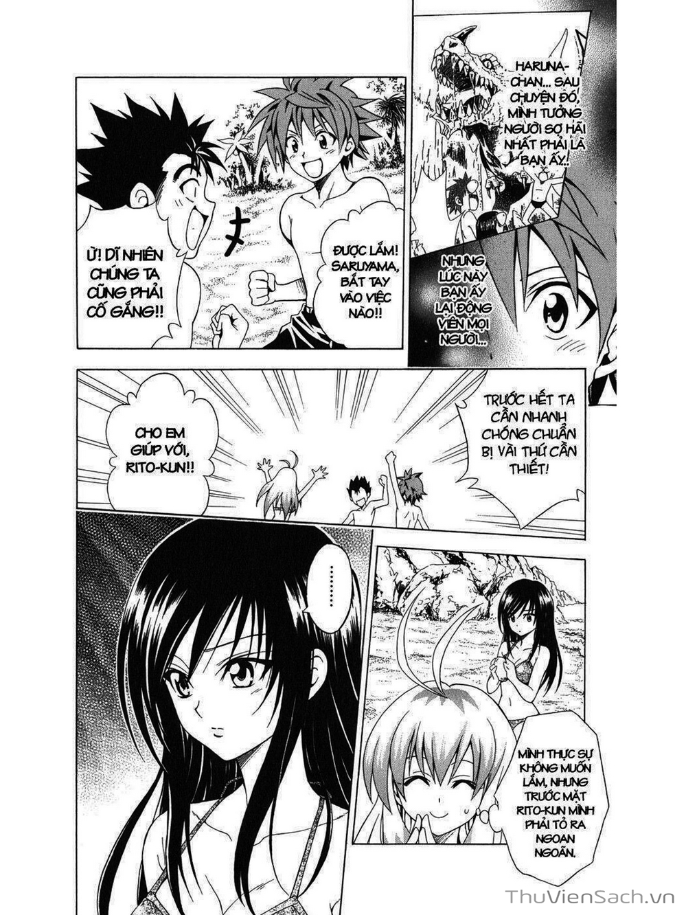 Truyện Tranh Bóng Tối Hoàng Kim - To Love Ru Darkness trang 8