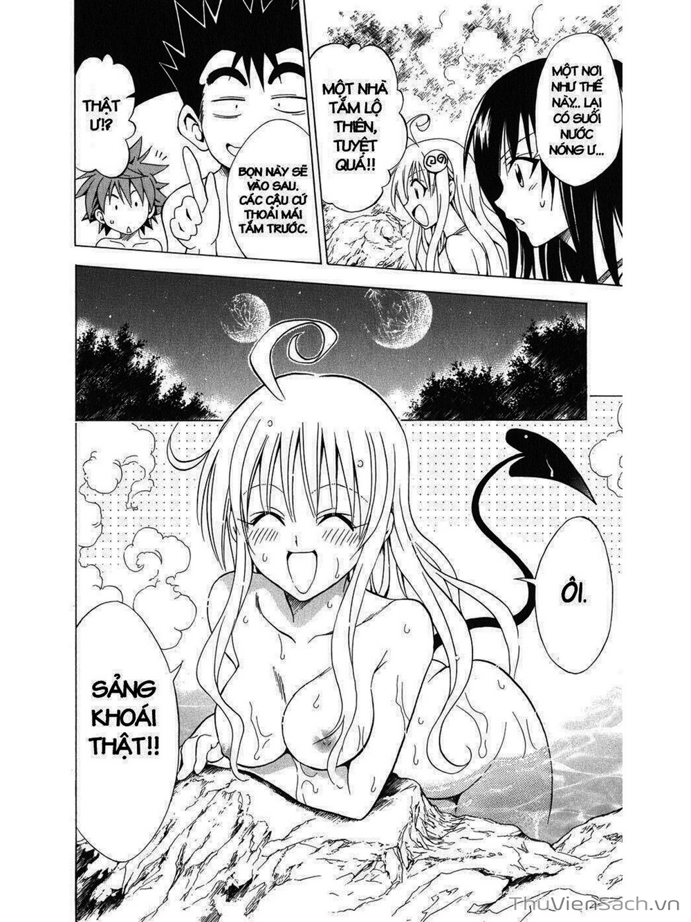 Truyện Tranh Bóng Tối Hoàng Kim - To Love Ru Darkness trang 8