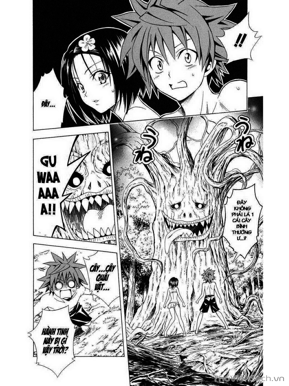 Truyện Tranh Bóng Tối Hoàng Kim - To Love Ru Darkness trang 8