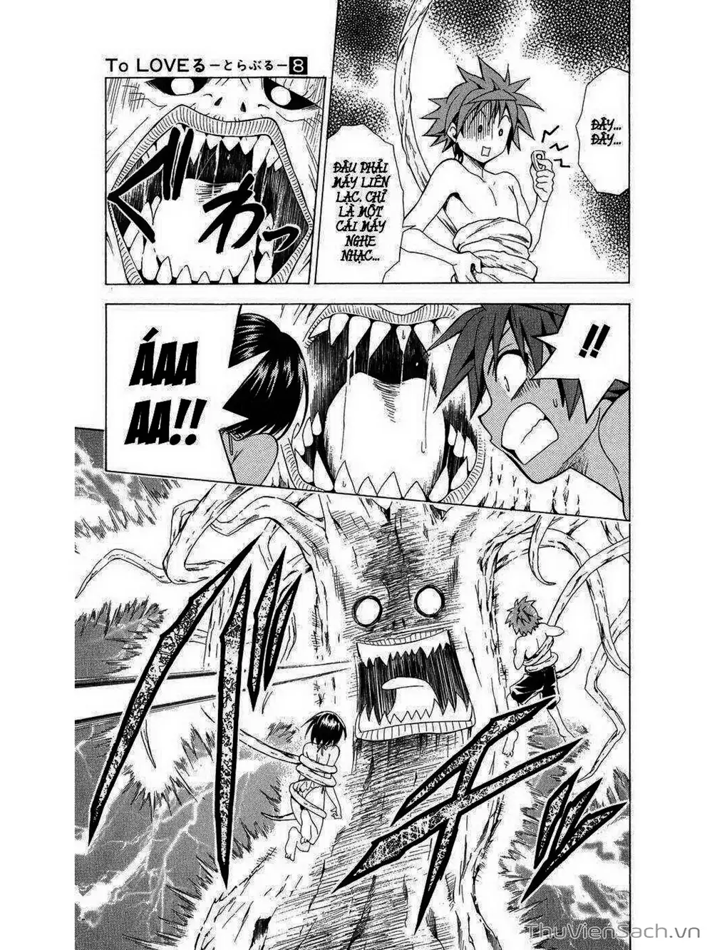 Truyện Tranh Bóng Tối Hoàng Kim - To Love Ru Darkness trang 8