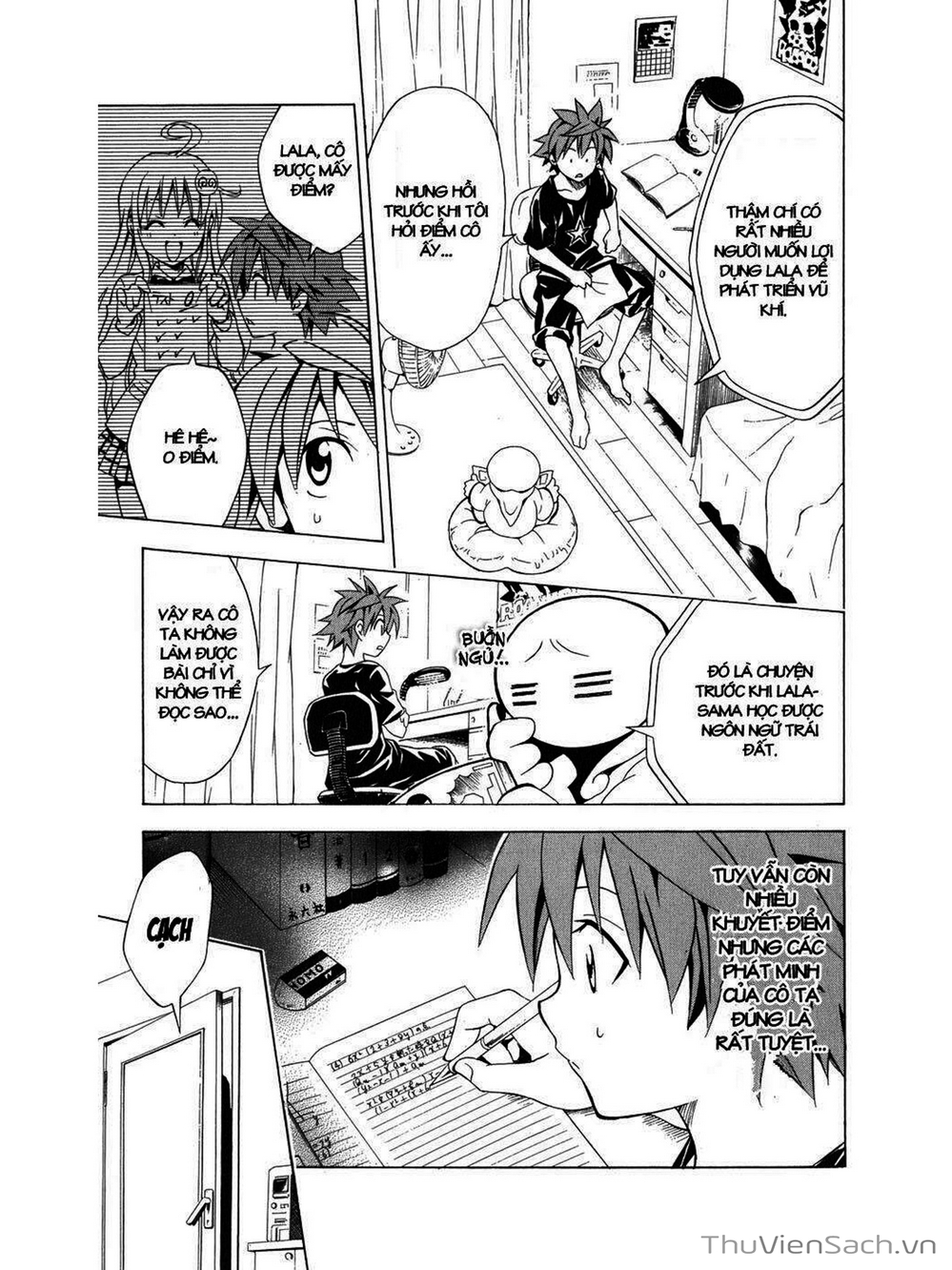 Truyện Tranh Bóng Tối Hoàng Kim - To Love Ru Darkness trang 8