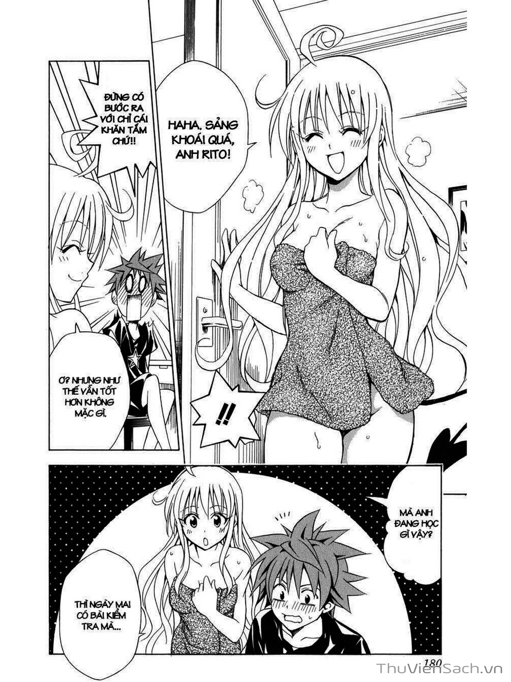 Truyện Tranh Bóng Tối Hoàng Kim - To Love Ru Darkness trang 8