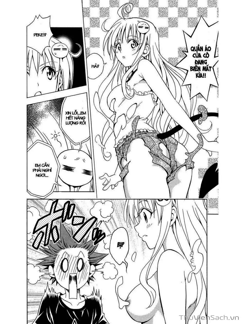 Truyện Tranh Bóng Tối Hoàng Kim - To Love Ru Darkness trang 8