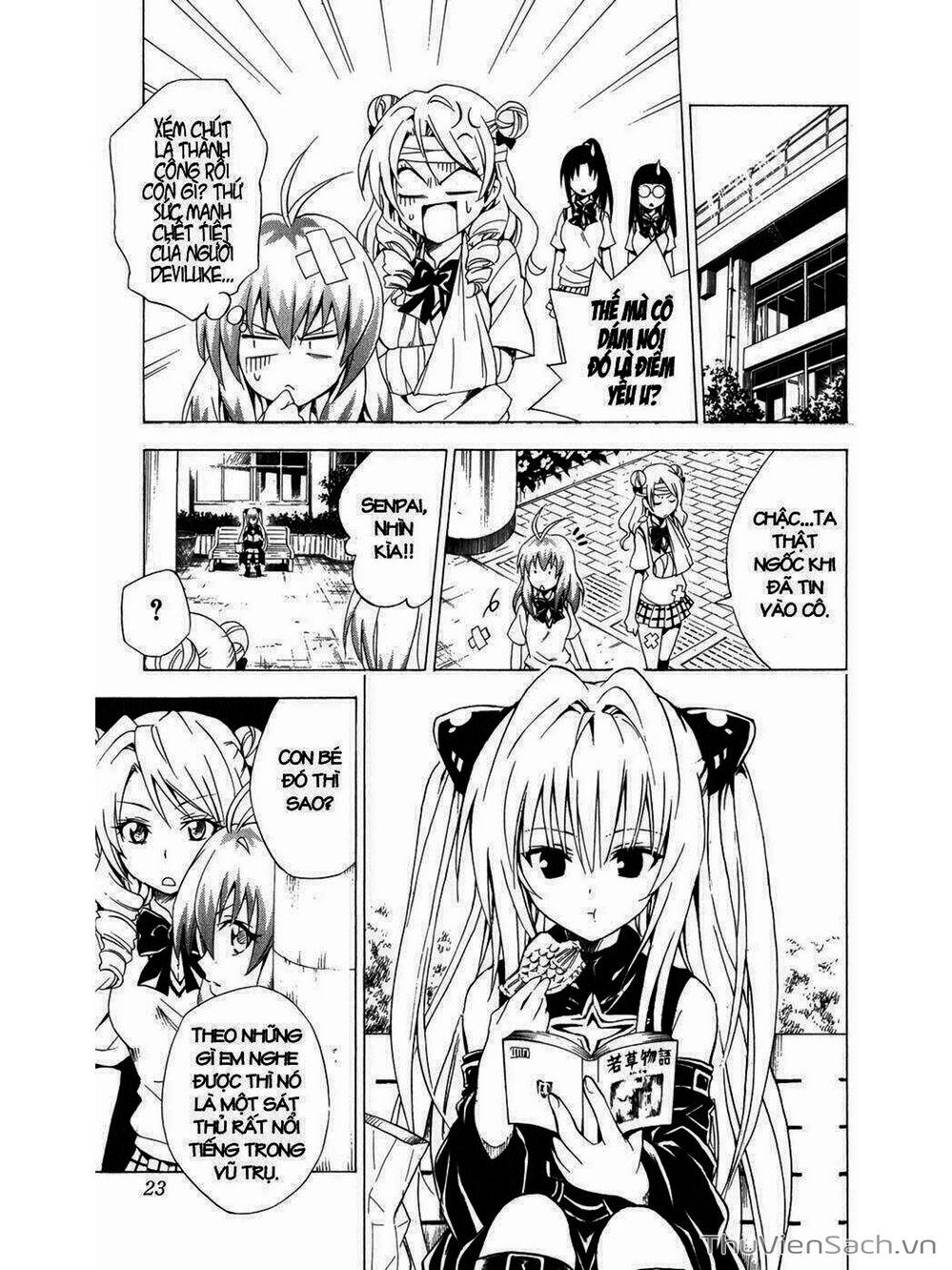 Truyện Tranh Bóng Tối Hoàng Kim - To Love Ru Darkness trang 8