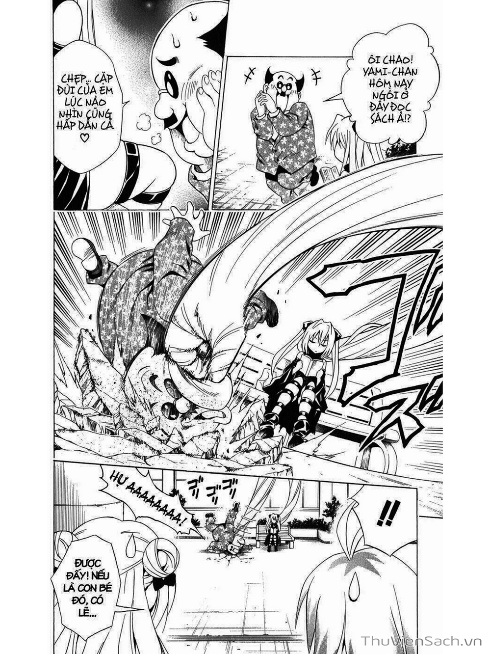 Truyện Tranh Bóng Tối Hoàng Kim - To Love Ru Darkness trang 8