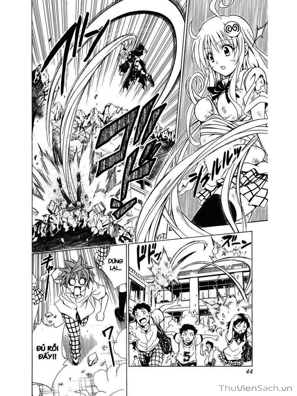 Truyện Tranh Bóng Tối Hoàng Kim - To Love Ru Darkness trang 8