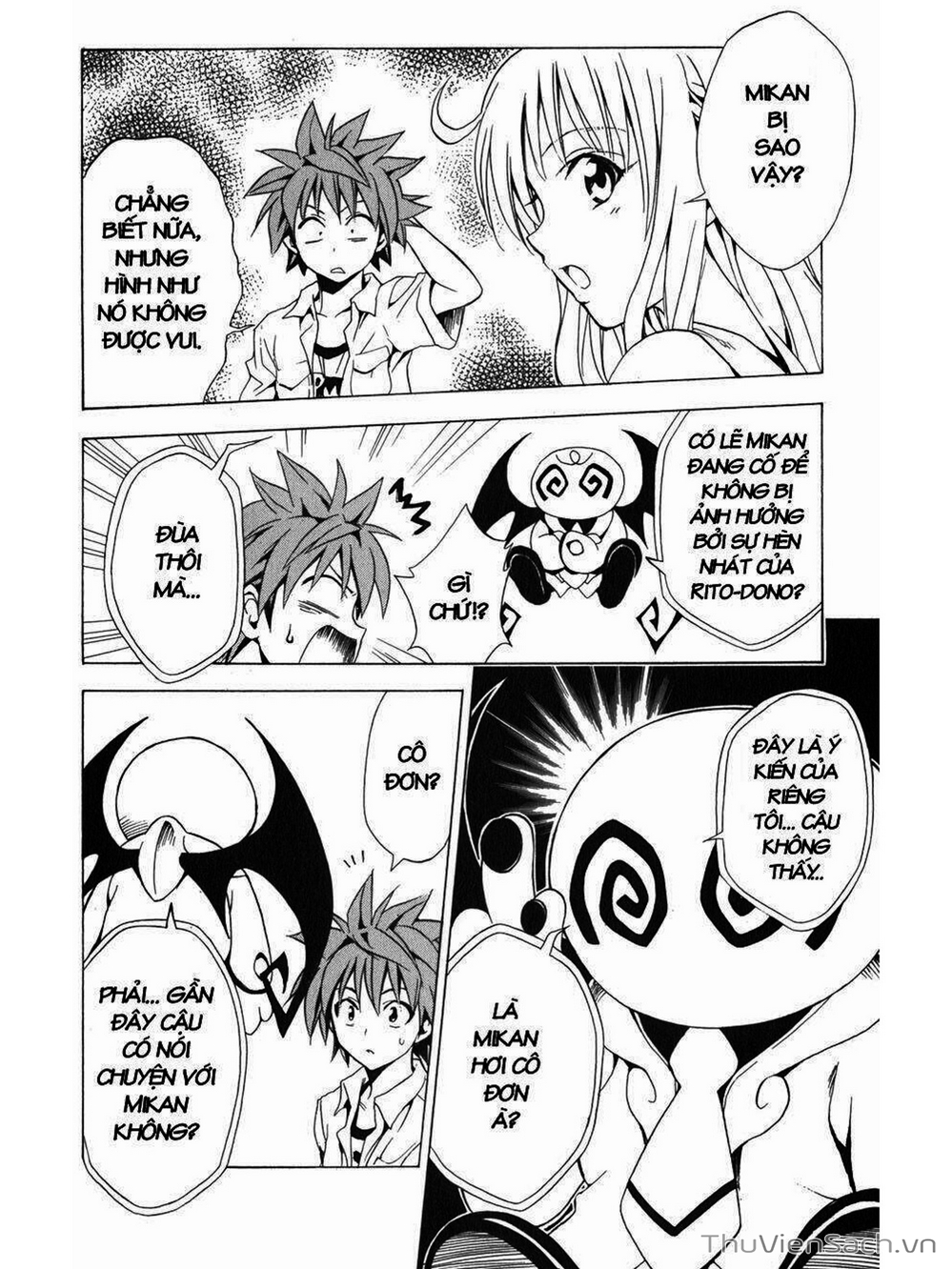 Truyện Tranh Bóng Tối Hoàng Kim - To Love Ru Darkness trang 8