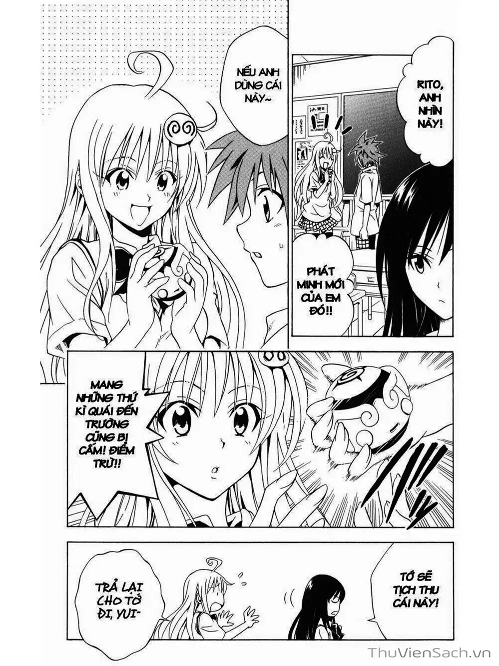 Truyện Tranh Bóng Tối Hoàng Kim - To Love Ru Darkness trang 8