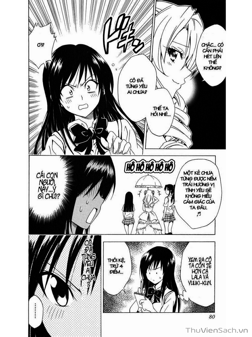 Truyện Tranh Bóng Tối Hoàng Kim - To Love Ru Darkness trang 8