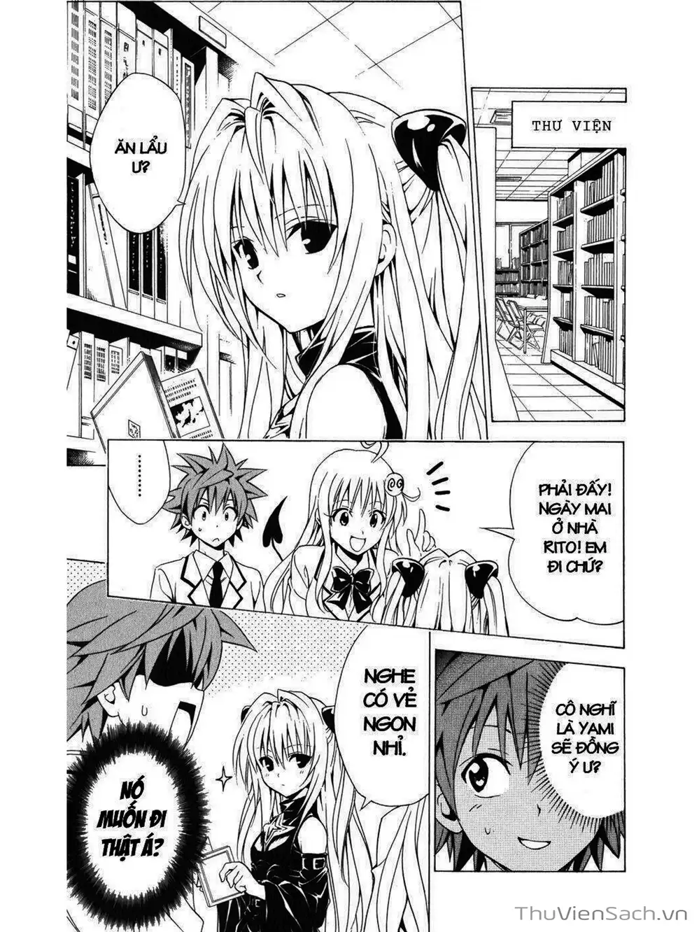 Truyện Tranh Bóng Tối Hoàng Kim - To Love Ru Darkness trang 8