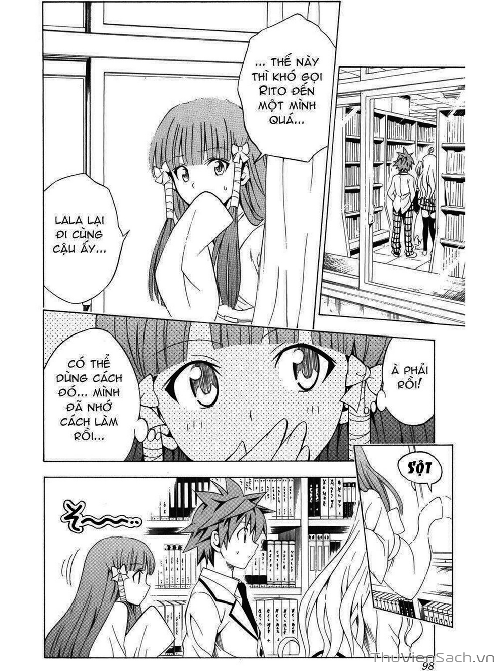 Truyện Tranh Bóng Tối Hoàng Kim - To Love Ru Darkness trang 8