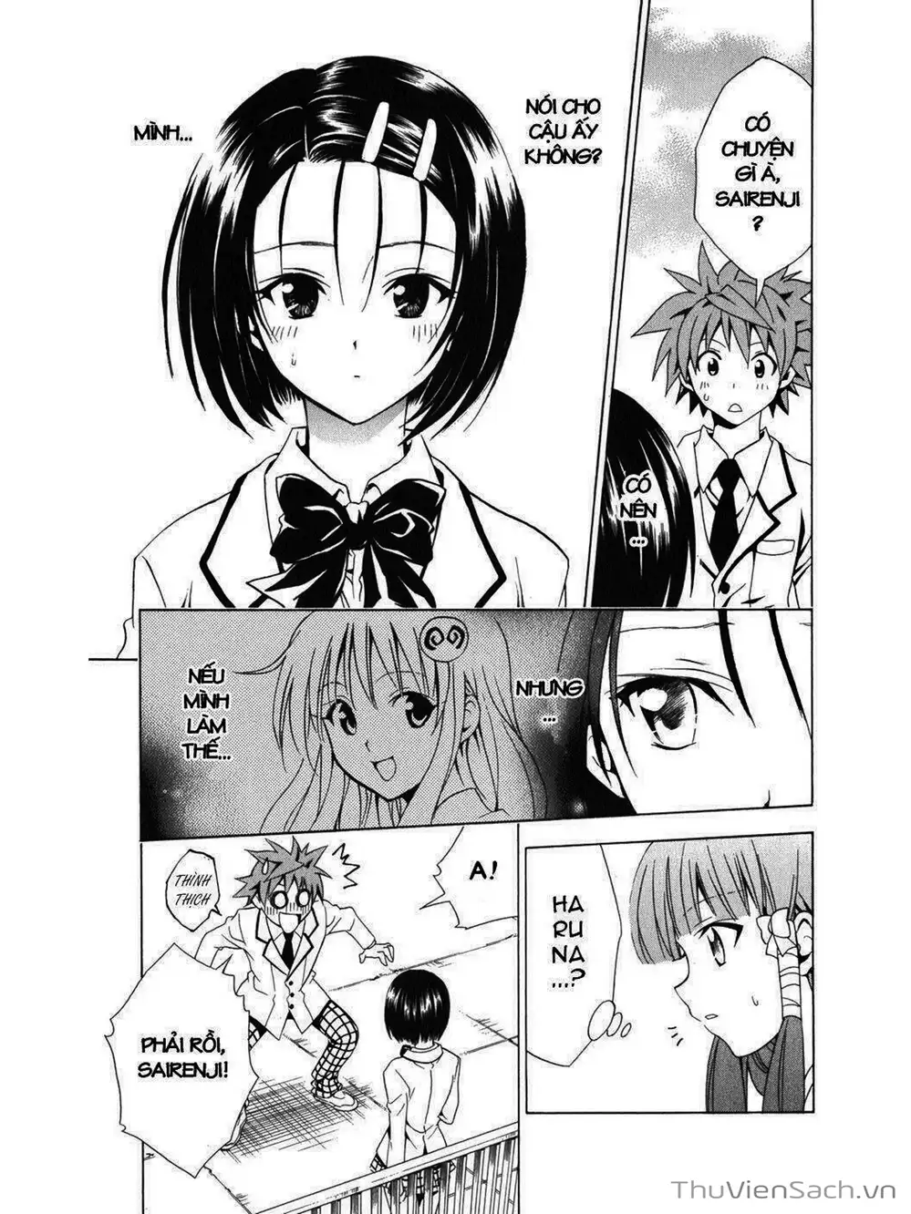 Truyện Tranh Bóng Tối Hoàng Kim - To Love Ru Darkness trang 8