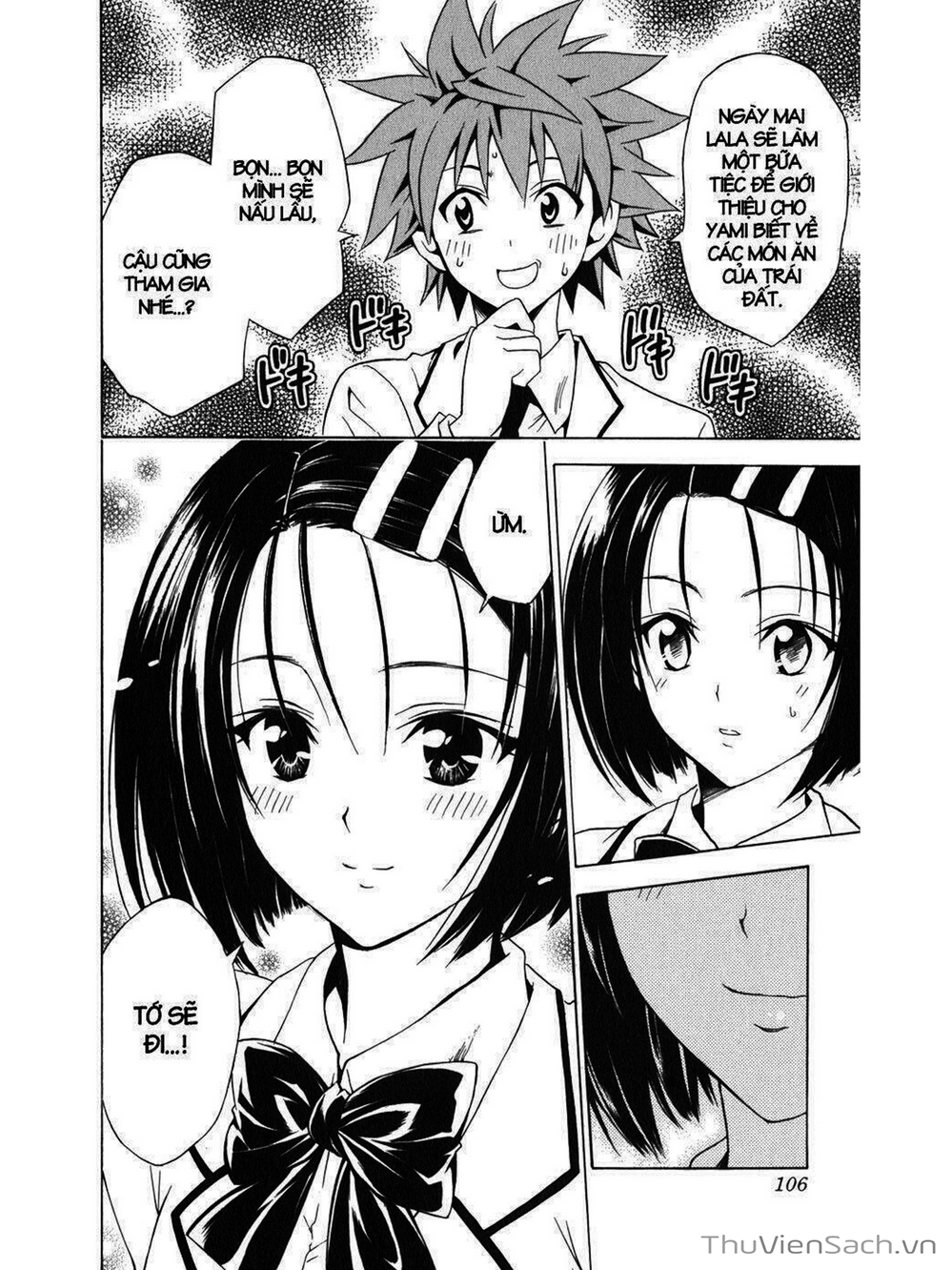 Truyện Tranh Bóng Tối Hoàng Kim - To Love Ru Darkness trang 8