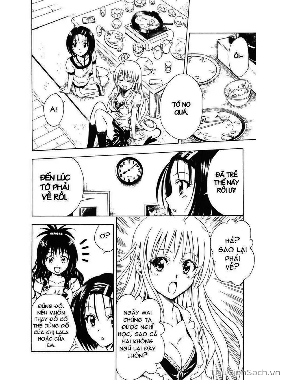 Truyện Tranh Bóng Tối Hoàng Kim - To Love Ru Darkness trang 8