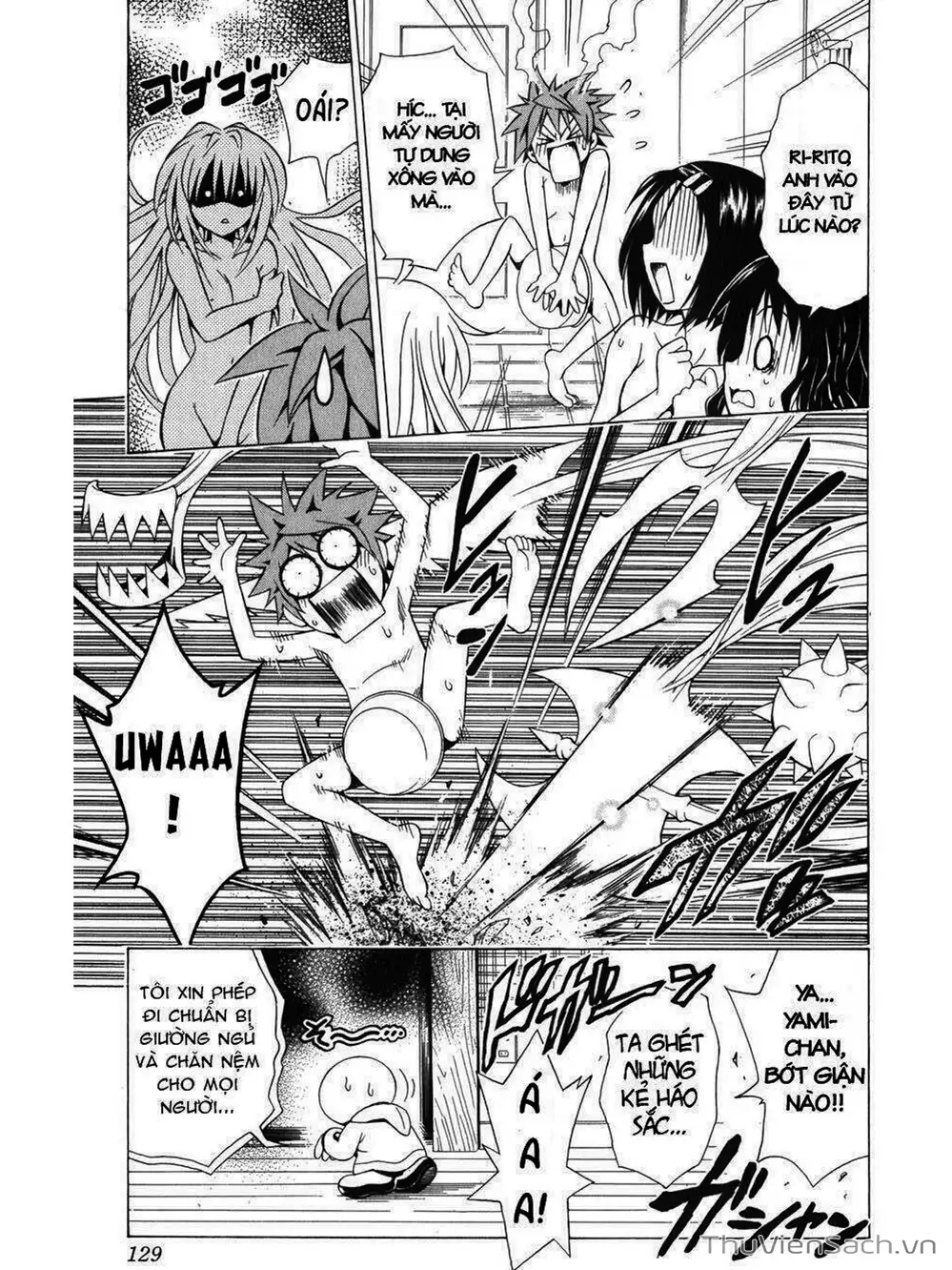 Truyện Tranh Bóng Tối Hoàng Kim - To Love Ru Darkness trang 8