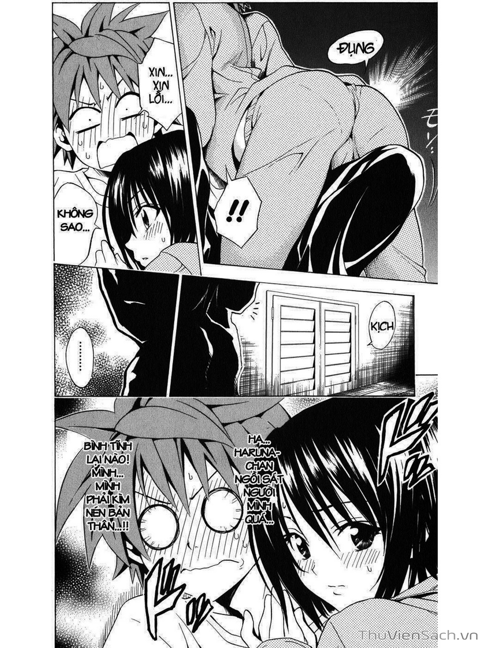 Truyện Tranh Bóng Tối Hoàng Kim - To Love Ru Darkness trang 8