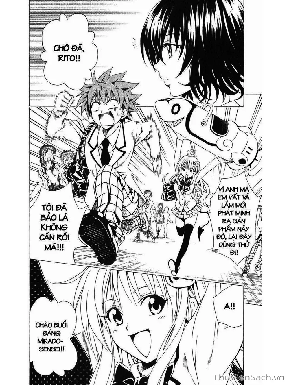 Truyện Tranh Bóng Tối Hoàng Kim - To Love Ru Darkness trang 8