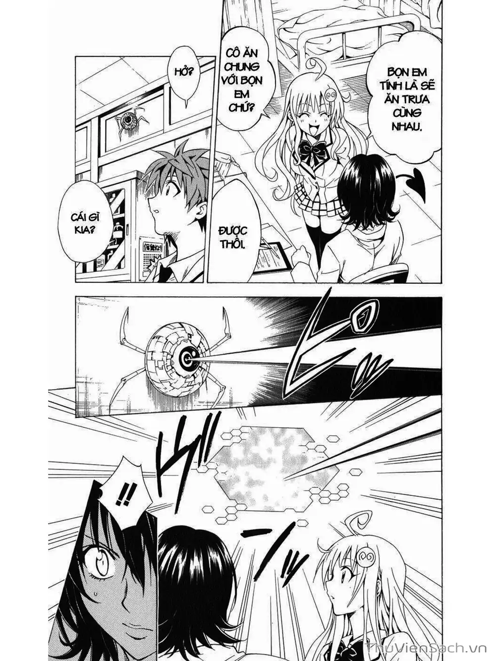 Truyện Tranh Bóng Tối Hoàng Kim - To Love Ru Darkness trang 8